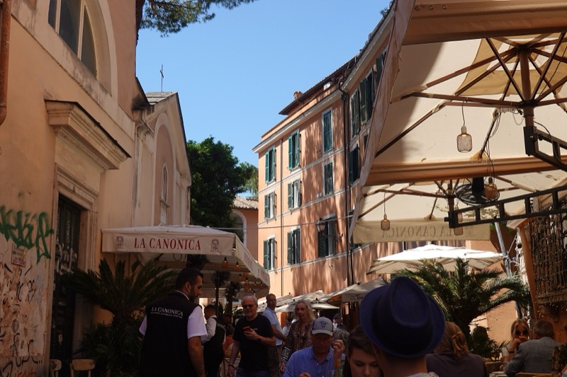 A lane in Trastevere